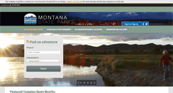Desktop Screenshot of montanastateparks.reserveamerica.com